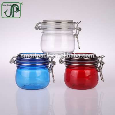 Eco friendly transparent sleeping mask jar 200ml skin care jar