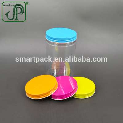 Packaging Container Jar Pet Plastic 750ml with Cap Color